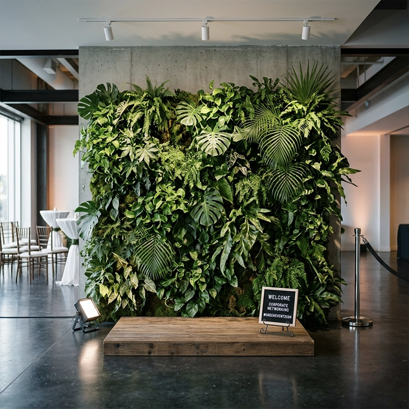 Green Backdrop Decor & Rentals