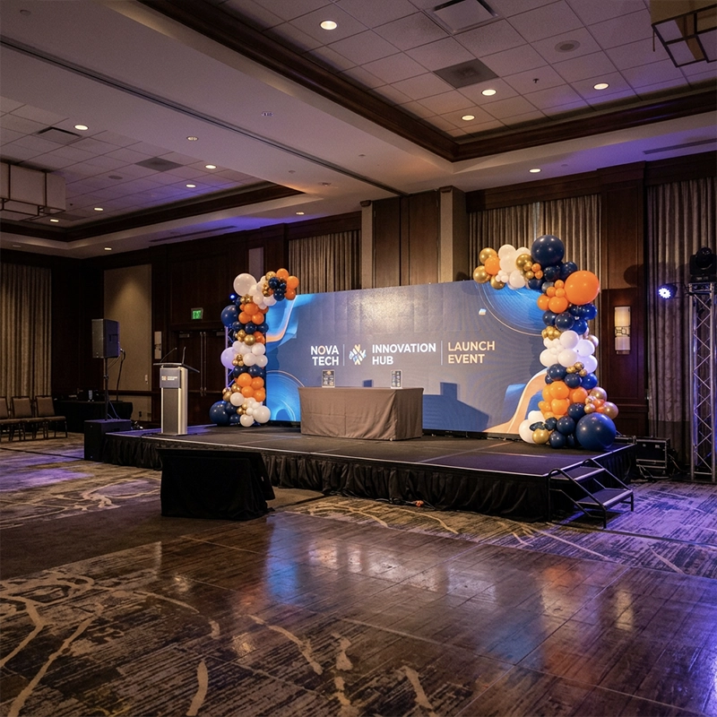 Product Launch Decor & Rentals